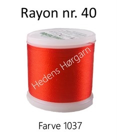 Madeira Rayon nr. 40 1037 rød